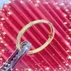 Celebridad de Internet Pulsera de Flor con Cierre de Lujo de Gama Alta Pulsera Floral Incrustada de Diamantes de Trébol de Cuatro Hojas Pulsera de la Suerte de Trébol de Cuatro Hojas