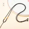 Corda de Colar Ajustável Durável Fio para Pingente para Mulheres Acessórios de Joias DIY Pingente Acessório de Obsidiana Fio Fino