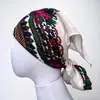 Bufanda Estilo Étnico Xinjiang Poliéster Hilo Dorado Sarga 80cm Chal Estilo Ruso Bufanda Rusa