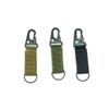 Venta directa punto táctica exterior gancho triangular giratorio 360 grados hebilla multifunción para montañismo anillo de sujeción tipo D llave