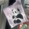 Bolsa 2025 Bolsa para Coisas do Dia a Dia Bolsa de Mão de Tricô Espessa Grande Capacidade Bolsa com Padrão Fofo Bolsa para Celular Almoço