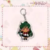 Llavero de Acrílico de Sailor Moon Tsukino Usagi de Dibujos Animados Lindo Colgante Creativo Accesorio de Llavero