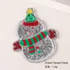 Acessórios de Resina DIY Desenho Animado Joias Acrílico Natal Cola de Chantilly Grampo de Cabelo Capa de Celular Fivela de Sapato Chaveiro Pingente