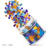 Set de lentejuelas de uñas de color navideño 12 colores mixtos accesorios para uñas lentejuelas flash polvo láser degradado