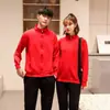 Suéter rojo de apertura año del Dragón 2024 ropa para grupo de actuación de reunión anual de compañía de seguros Banco celebración de aniversario de tienda ropa