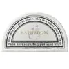Alfombra Antideslizante para Baño, Felpudo de Entrada, Alfombrilla Absorbente para Puerta de Baño, Alfombra para Dormitorio del Hogar, Felpudo Antideslizante para Baño
