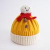 Chapéu de bebê Outono e Inverno Bonito Super Fofo Bebê Recém-nascido Chapéu Fetal Chapéu de lã de bebê masculino e feminino Chapéu de malha recém-nascido