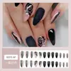 Uñas Vestibles de Venta Caliente en Comercio Exterior Se Pueden Diseñar con Fotos y Muestras. Uñas de Ballet con Puntos de Diamante Cortas, Medianas y Largas, Uñas Postizas y Manicura