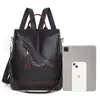 Bolso bandolera de comercio exterior transfronterizo para mujer 2025 nueva moda tejido de cuero suave mochila bolso de mano para mujer venta al por mayor