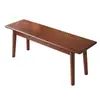 Banco largo de madera maciza nórdica para recibidor y sala de estar, banco simple para cambiarse los zapatos, banco moderno para el pie de la cama del dormitorio con cojín suave