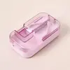 Cortador de Pastillas Portátil, Pastillero Pequeño Multifuncional de Plástico Tamaño Cuarto, Cortador de Pastillas de Precisión Portátil a Prueba de Humedad para el Hogar al por Mayor