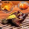 Los adornos para mascotas de té se pueden criar y cambian de color de la suerte, accesorios para juego de té de sapo dorado, juego de té creativo de kung fu, palillos para juego de té, mascota de té que cambia de color