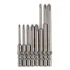 Juego de Brocas para Destornillador Eléctrico Bangye 800 Cruz Set 3C Destornillador Eléctrico Brocas para Destornillador Eléctrico Brocas Rígidas Extendidas para Llave Eléctrica
