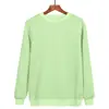 Sudadera Lisa de Cuello Redondo para Hombres y Mujeres, Sudadera de Moda Lisa Pullover Estilo E22 Blanco Cuello Redondo