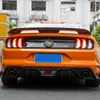 Adequado para 15-21 Ford Mustang GT500 asa traseira grande spoiler traseiro Mustang asa de vento fixa fibra de carbono