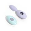 Huiyun Nuevo Peine de Cojín de Aire Macarrón Portátil Plegable Peine de Doble Propósito para Masaje del Cuero Cabelludo Lindo Corazón de Niña Peine Pequeño