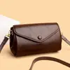 Bolsa Transversal Trabalhador de Escritório Temperamento Versátil Bolsa Transversal Pequena Bolsa Casual Simples Estilo de Deslocamento Bolsa de Ombro Sanfonada Bolsa