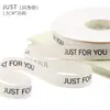 Fita de Poliéster-Algodão com Letras Inglesas, Fita para Embalagem de Flores, Fita Decorativa para Confeitar Bolo de Aniversário, Fita para Embrulhar Presentes