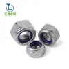 Acero inoxidable 304/316 tuerca de seguridad de nylon tuerca autoblocante tuerca M2M3M4M56810M30