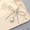 Nuevo Colgante Creativo de Cadena Colgante con Lazo de Perlas para Bolso, Funda de Teléfono, Llavero, Adorno, Exquisito Accesorio de Regalo Pequeño