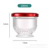 Botella Nido de Pájaro 75ml Gelatina de Leche Estofada Fresca Botella de Vidrio Buche de Pescado e Icinglass Sub-Embotellado Botella Sellada Resistente a Altas Temperaturas Se Puede Cocer al Vapor con Tapa