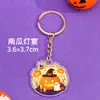 Chaveiro Divertido de Desenho Animado para Halloween Múmia Pequeno Pingente Abóbora Fantasma Decoração de Embalagem para Bolsa Pingente de Chaveiro