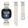 Para Fitbit versa4 M letra cuchillo cola sarga cuero correa de reloj correa de reloj inteligente Vera3