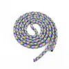 En stock Cuerda trenzada redonda sólida y duradera de 7 mm de grosor, adecuada para bricolaje, correa cruzada, correa para teléfono móvil, cuerda para bolsa de caja