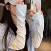 Mangas de Gelo para Proteção Solar Feminina, Proteção UV de Verão, Seda de Gelo, Corte Solto, Tamanho Grande, Estilo Fino, Alto Valor Estético, Mangas para Braços Masculinas, Novo Modelo 2026