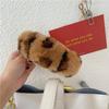 Pinza de Tiburón Estilo Coreano Perezoso Estilo Francés Pelo de Conejo Rex Pinza de Pato Pinza para el Cabello Pinza para Capturar Cabello de la Parte Posterior de la Cabeza Accesorios para la Cabeza de Felpa de Celebridad de Internet para Mujeres