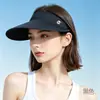 Sombrero de protección solar de una sola pieza sin costuras para mujer, sombrero de verano para deportes al aire libre, ciclismo, con ala ancha, sombrero para el sol con protección UV