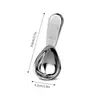 Cuchara medidora de acero inoxidable para hornear, cuchara de café con báscula, cuchara para condimentos, cuchara redonda multi-tamaño de cocina, de venta caliente transfronteriza, en stock