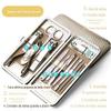 Direto da fábrica manicure terno manicure ferramentas alicate de pele morta cortador de unhas de aço inoxidável ferramentas de manicure terno atacado