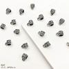 Vintage Japonês Liga de Prata Xizang Conector T Contas Soltas Contas DIY Feito à Mão Pulseira Colar Espaçador Material Acessórios