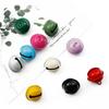 10 Preço Pintura de Ferro Sino Grande Artesanal DIY Sino de Natal Pingente Pulseira Chaveiro Saco de Material Acessórios