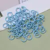 Anel Aberto Colorido Anel de Conexão Material Industrial Pulseira de Ferro Colar Anel de Conexão Ferragem Anel de Ferro Anel Pequeno Ponto Atacado