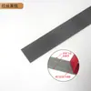 Tira Decorativa Autoadesiva Plana de Aço Inoxidável Extremamente Estreita Linha de Metal para Parede de Fundo de TV Sala de Estar Teto Luxo Leve Moderno