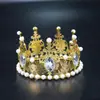 Coroa de Noiva Transfronteiriça Tiara Decoração de Bolo Coroa Infantil Flores Assadas Enfeites Joias de Noiva Tiara