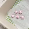 Estilo Navideño Lindo Campana Estéreo Estrella Sonriente Aleación Pintura Colgante Pequeño Con Cuentas DIY Accesorios de Colgante Hechos a Mano
