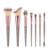 Juego de 15 brochas de maquillaje portátiles para principiantes, brochas de sombra de ojos, brochas sueltas, herramientas de belleza, juego completo de brochas de maquillaje