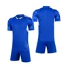 Conjunto de Uniforme de Fútbol Nuevo, Hecho a Medida en Tallas Grandes, de Manga Corta, Mismo Estilo para Adultos y Niños, Playeras de Fútbol, Uniformes de Entrenamiento, Uniformes de Equipo, Ropa Deportiva