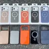 Nueva Funda de Color Cristal Transparente Adecuada para iPhone 16, Modelo Oficial Magnético Apple 17, Mismo Estilo que 15/14/13, Anticaídas