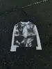 Camiseta Pulóver Gótico Oscuro de Invierno 2025 Moda Unisex High Street Estilo Harajuku Cuello Redondo Tendencia Ropa Y2K Europea y Americana