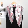 2026 Bufanda Cuadrada Grande Nueva Estampada Venta al por Mayor Moda Francesa Retro Bufanda de Imitación Seda Bufanda Cuadrada para Mujer