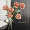 Fábrica atacado simulação de flores casamento adereços de casamento tiro flores falsas segurando flores suave decoração para casa simulação buquê