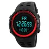 Comércio Exterior Estudante Jovem Tela Grande Esportivo Multifuncional Moda Luminoso Eletrônico Relógio Fabricante Transmissão ao Vivo Dropshipping
