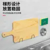 [1 Pieza] Soporte de Esponja de Acero Inoxidable, Sin Taladro, Para Fregadero de Cocina Doméstico, Bolas de Lana de Acero, Impermeable, Multifuncional