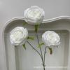 Simulação de jardim Monet branco, material para flores de auditório de casamento, plantio de flores de casamento, arte de flores Mori, chumbo de estrada, flores decorativas