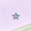 Más fácil para Combinar Aleación Completo Diamante Estrella de Cinco Puntas Pedrería Accesorios Metálicos DIY Accesorios para el Cabello Funda de Teléfono Móvil Agujero Accesorios para Zapatos