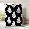 Manta de franela temática de Halloween con estampado digital, exclusiva para ventas transfronterizas, disponible para envío directo de artículos individuales, adecuada para siestas en la oficina y uso con aire acondicionado